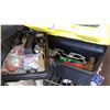 Image 3 : STANLEY TOOL BOX W/ CONTENTS AND BOX OF NEW SPARK PLUGS AND TIMING LIGHT