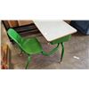Image 2 : VINTAGE SCHOOL DESK