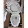 Image 3 : NEW PORCHER CHAPEAU 1 PIECE TOILET BY AMERICAN STANDARD W/ SLOW CLOSE LID AND ENCLOSED TRAP WAY