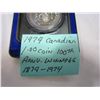 Image 2 : 1974 CANADIAN 1 DOLLAR COIN 100TH ANNIVERSARY WINNIPEG 1874-1974