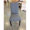 Image 2 : GREY STUDDED DINING CHAIR