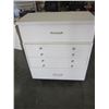 Image 2 : 4 DRAWER WHITE HIGHBOY DRESSER