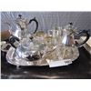 Image 2 : BOX OF SILVER PLATED SERVING SETS