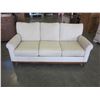 Image 2 : ASHLEY SIGNATURE FLOOR MODEL MODERN OFF WHITE LOVESEAT, RETAIL $1199