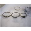Image 2 : 4 MOTHER OF PEARL BANGLES