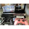 Image 2 : PLAYSTATION 3 BACKWARDS COMPATABLE W/2 CONTROLLERS AND 5 GAMES