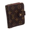 Image 3 : Louis Vuitton Monogram Canvas Leather Compact Zippy Wallet
