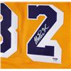 Image 2 : PSA Certified Magic Johnson Autographed Basketball Jersey