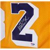 Image 2 : PSA Certified Magic Johnson Autographed Basketball Jersey