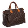 Image 8 : Louis Vuitton Monogram Canvas Leather Speedy 30 cm Bag