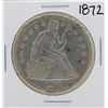 Image 1 : 1872 $1 Seated Liberty Silver Dollar Coin