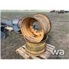 Image 2 : (2) 30" TRACTOR TIRE RIMS