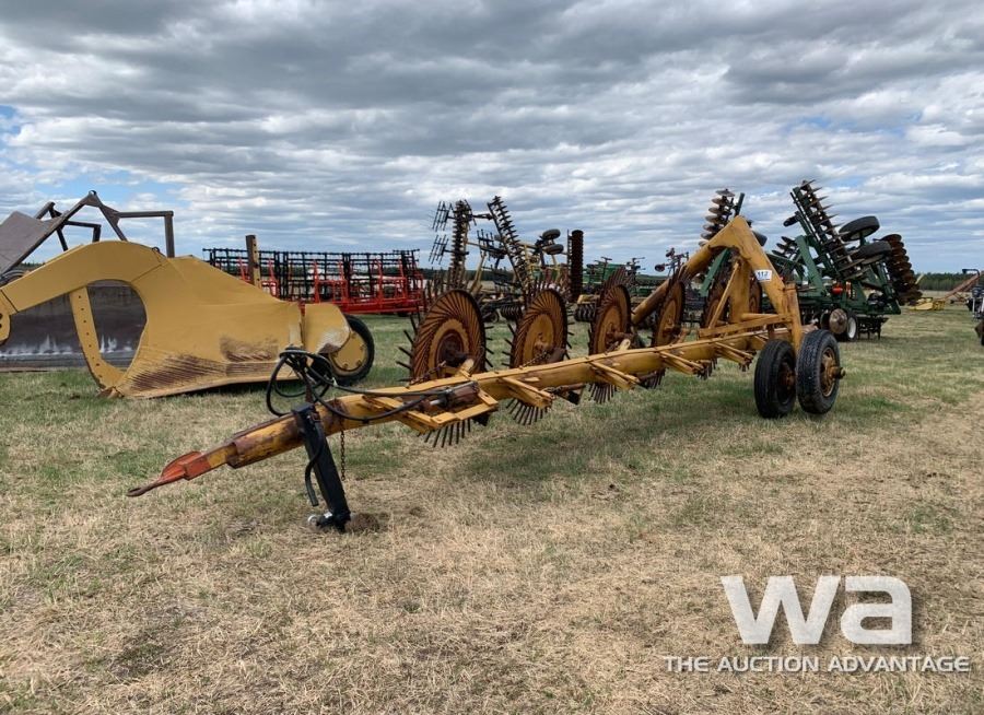 DIKA 7 WHEEL ROOT RAKE