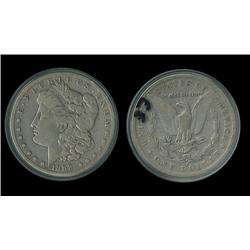 1888s Morgan Dollar in airtite. VF. Key. 657,000