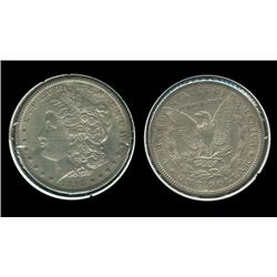 1898 Morgan Dollar. AU-55/58