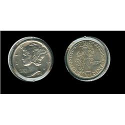 1964 Roosevelt Dime. MS-66. 