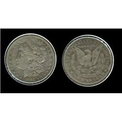 1902 Morgan Dollar. AU-55