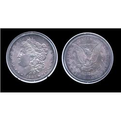 1883 Morgan Dollar. MS-63