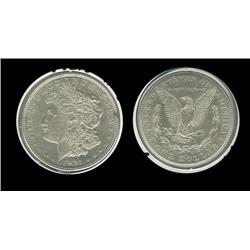 1921d Morgan Dollar. MS-62