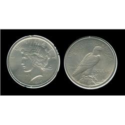 1922 Peace Dollar. MS-63