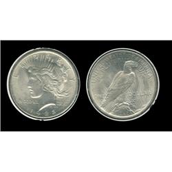 1923 Peace Dollar. MS-63