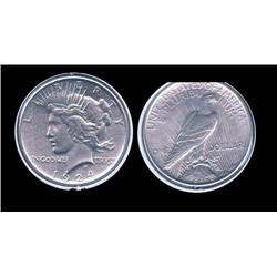 1924 Peace Dollar. MS-64