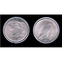 1925 Peace Dollar. MS-63