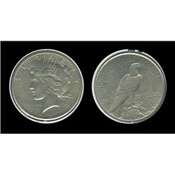 1927 Peace Dollar. MS-62. Key. 848,000. Trends $120