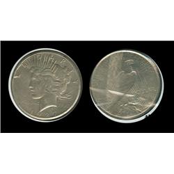 1927 Peace Dollar. MS-61. Key. 848,000. Trends $95