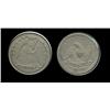 Image 1 : 1854 Seated Quarter. AU-53. Arrows. Full Liberty/lines. Trends $270