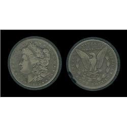 1895o Morgan Dollar in airtite. VG. Key. 450,000