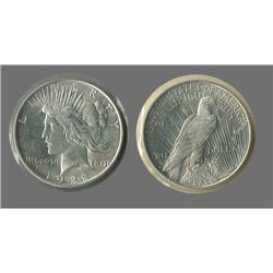1922 Peace Dollar BU