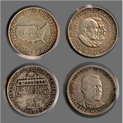 BTW and Washington Carver Commemorative Halves