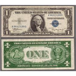 Series 1935A $1 Silver Certificate Blue Seal H28824719C
