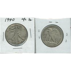 1940 WALKING LIBERTY.