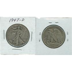 1947 D WALKING LIBERTY.
