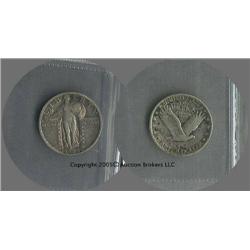 1929-S Standing Liberty Quarter Choice VF; Nice type!