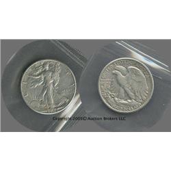 1947-D Walking Liberty Half XF/AU; Last coin in most WL books, and a tougher date!