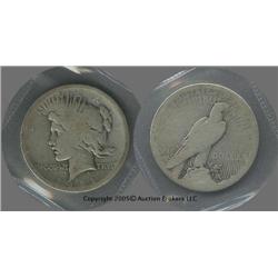 1921 Peace Dollar SCARCE; Very limited production coin VG retail $70
