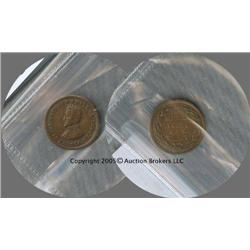 Andrew Jackson Patriotic Civil War Token; price one cent" on reverse