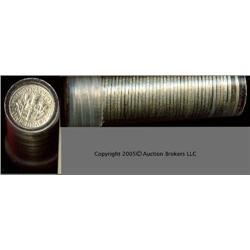 46 Choice BU 1959-D Roosevelt Dimes; Just short of a roll!