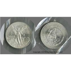 1990 Mexico Libertad BU 1 oz silver; Slightly better date!
