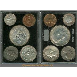 1964 Uncirculated quarter year set; starts cheap