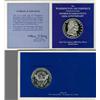 1982 Washington Bicentennial Silver 1 oz round; On card