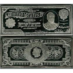 One troy pound replica $5 note; Interesting collectible!