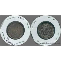 1791 2 REALES