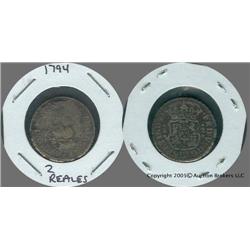 1794 2 REALES