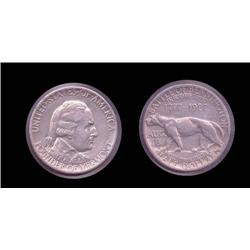 1927 Vermont Bennington Commemorative Half Dollar XF/AU; Nice commemorative half, mintage well under