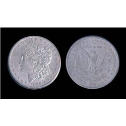 1890-O Morgan Dollar Choice AU/UNC; Beautiful coin with subdued luster!