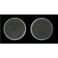 British Conder Token Leeds 1794; Well circulated but pleasing token from this popular series!